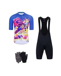 HOLOKOLO Mega set de ciclism - VOYAGE - multicolor/negru/albastru