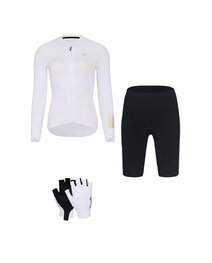 RIVANELLE Mega set de ciclism - VICTORIOUS - alb/negru