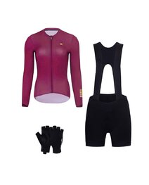 RIVANELLE Mega set de ciclism - VICTORIOUS - bordo/negru