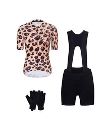 RIVANELLE Mega set de ciclism - WILDCAT II - maro/negru