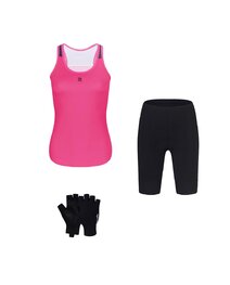 RIVANELLE Mega set de ciclism - SPARK - roz/negru