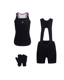 RIVANELLE Mega set de ciclism - SPARK - roz/negru