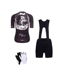 RIVANELLE Mega set de ciclism - MOONLIGHT - negru/alb