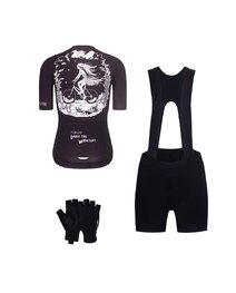 RIVANELLE Mega set de ciclism - MOONLIGHT - negru/alb