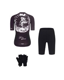RIVANELLE Mega set de ciclism - MOONLIGHT - alb/negru