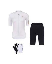 RIVANELLE Mega set de ciclism - VICTORIOUS GOLD - negru/alb