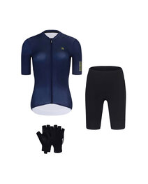 RIVANELLE Mega set de ciclism - VICTORIOUS GOLD - albastru/negru
