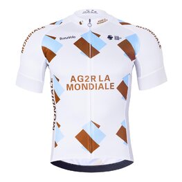 BONAVELO Tricoul și pantaloni scurți de ciclism - AG2R LA MONDIALE - negru/multicolor
