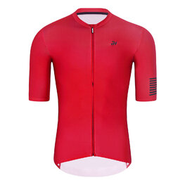 HOLOKOLO Tricoul și pantaloni scurți de ciclism - VICTORIOUS - verde/roșu