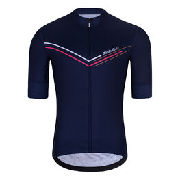 HOLOKOLO Tricoul și pantaloni scurți de ciclism - LEVEL UP  - roșu/negru