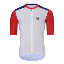 HOLOKOLO Tricoul și pantaloni scurți de ciclism - set - negru/alb/albastru