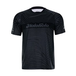 HOLOKOLO Tricou de ciclism cu mânecă scurtă - BLACK VIBE MTB - negru