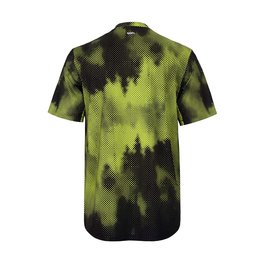HOLOKOLO Tricou de ciclism cu mânecă scurtă - NIGHTFALL MTB - negru/galben