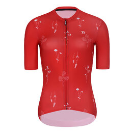 RIVANELLE Tricoul și pantaloni scurți de ciclism - METTLE LADY  - roșu/negru