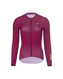 HOLOKOLO Tricou și pantaloni lungi de ciclism - VICTORIOUS ELITE - negru/bordo