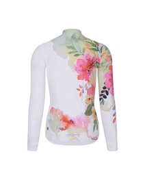 RIVANELLE Jachetă și pantaloni de iarnă de ciclism - FLOWERY WINTER - multicolor/negru