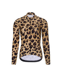 RIVANELLE Jachetă și pantaloni de iarnă de ciclism - WILDCAT II WINTER - bej/maro/negru