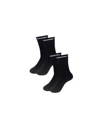 RIVANELLE Șosete clasice de ciclism - VELON 2PAK - negru