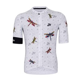 HOLOKOLO Tricoul și pantaloni scurți de ciclism - ALIVE ELITE - negru/alb