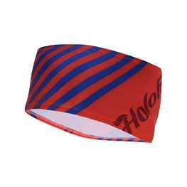 HOLOKOLO Banderolă de ciclism - SUMMER HEADBAND - albastru/roșu