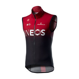 CASTELLI Vestă de ciclism - INEOS 2020 - negru/roșu