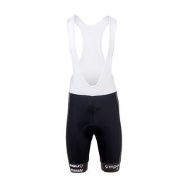 AGU Pantaloni scurți de ciclism cu bretele - JUMBO-VISMA 2019 - negru