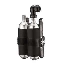 LEZYNE pompe și cartușe CO2 - TWIN KIT CO2 - argintiu/negru