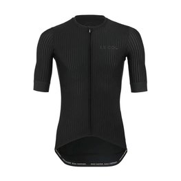 LE COL Tricou de ciclism cu mânecă scurtă - PRO AERO - negru