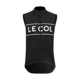 LE COL Vestă de ciclism - SPORT LOGO GILET - alb/negru