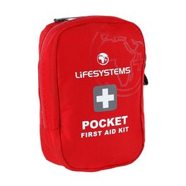 LIFESYSTEMS trusa de prim ajutor - POCKET FIRST AID KIT - roșu