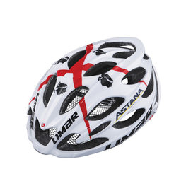 LIMAR Cască de ciclism - ULTRALIGHT+ - alb/negru/roșu