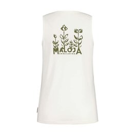 MALOJA Tricou de ciclism fără mâneci - CURAGLIAM. LADY - bej
