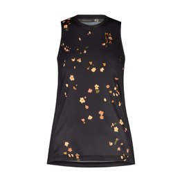 MALOJA Tricou de ciclism fără mâneci - TRECIMEM. LADY - negru