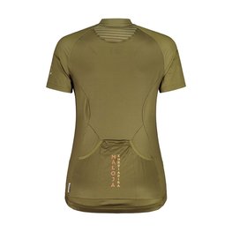 MALOJA Tricou de ciclism cu mânecă scurtă - GANESM. 1/2 LADY - verde