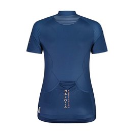 MALOJA Tricou de ciclism cu mânecă scurtă - GANESM. 1/2 LADY - albastru