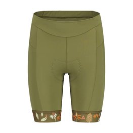 MALOJA Pantaloni scurți de ciclism fără bretele - GANESM. 1/2 LADY - verde