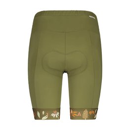 MALOJA Pantaloni scurți de ciclism fără bretele - GANESM. 1/2 LADY - verde