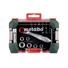 METABO Instrumente pentru ciclism - BIT AND RATCHET BOX - negru