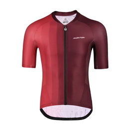 MONTON Tricou de ciclism cu mânecă scurtă - INK PAINTING - roșu