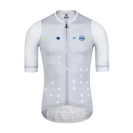 MONTON Tricou de ciclism cu mânecă scurtă - BLINKY - gri