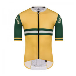 MONTON Tricou de ciclism cu mânecă scurtă - JOE - galben/verde