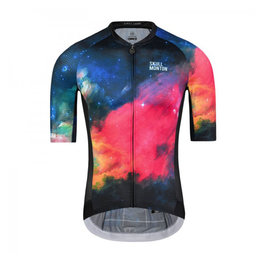 MONTON Tricou de ciclism cu mânecă scurtă - UNIVERSE - multicolor
