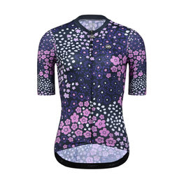 MONTON Tricou de ciclism cu mânecă scurtă - PLUM FLOWER LADY - mov