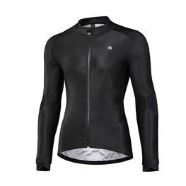 MONTON Tricou de cilism pentru iarnă cu mânecă lungă - CYCLANCE WINTER - negru