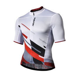 MONTON Tricou de ciclism cu mânecă scurtă - FOCUS - alb