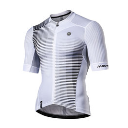 MONTON Tricou de ciclism cu mânecă scurtă - FLEETING - negru/alb