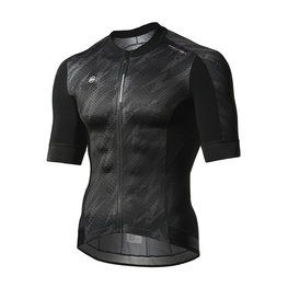 MONTON Tricou de ciclism cu mânecă scurtă - TRANQUILITY - negru