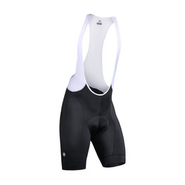 MONTON Pantaloni scurți de ciclism cu bretele - MOVEMENT LADY - negru