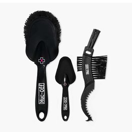 MUC-OFF set de perii pentru curățare - 3X BRUSH SET