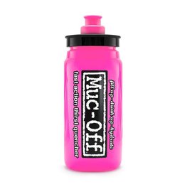 MUC-OFF Sticlă de apă pentru ciclism - X ELITE FLY - roz/negru